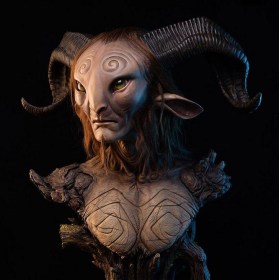 Faun Pans Labyrinth Life-Size Bust by Elite Creature Collectibles